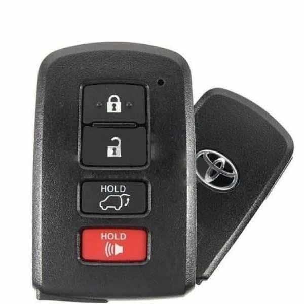 Oem OEM: REF: 2014-2019 Toyota Highlander / 4-Button Smart Key / PN: 89904-0E121 / HYQ14FBA (AG Board) RSK-TOY062 - main